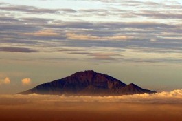 View of Mt Meru, Tanzania 